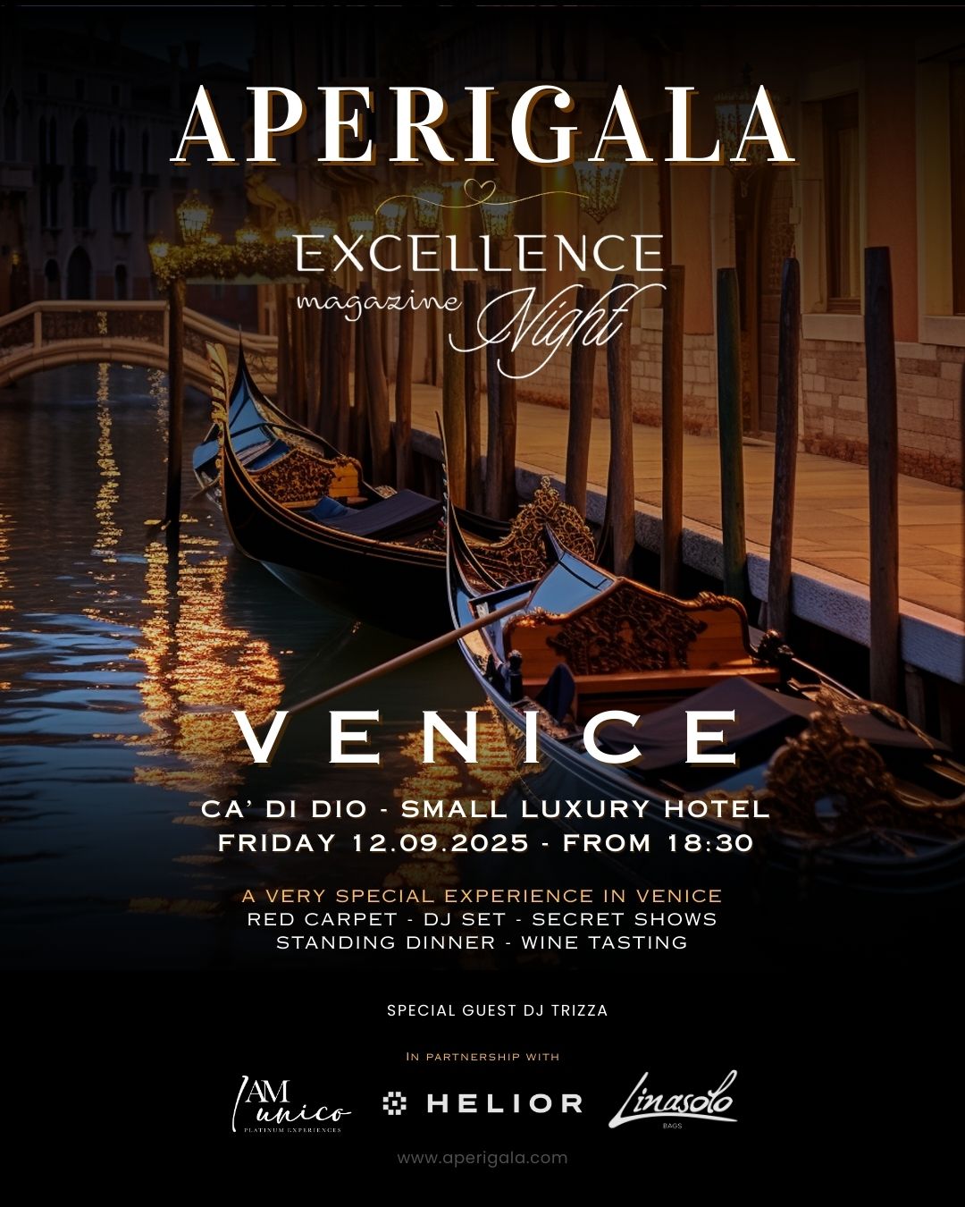 locandina aperigala venezia 12.09.2025
